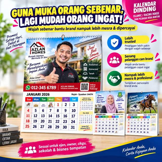 Kalendar Custom 2027