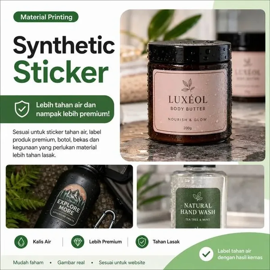Synthetic Sticker
