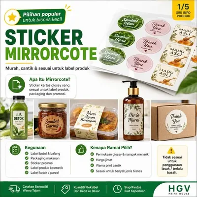 Sticker Digital Print