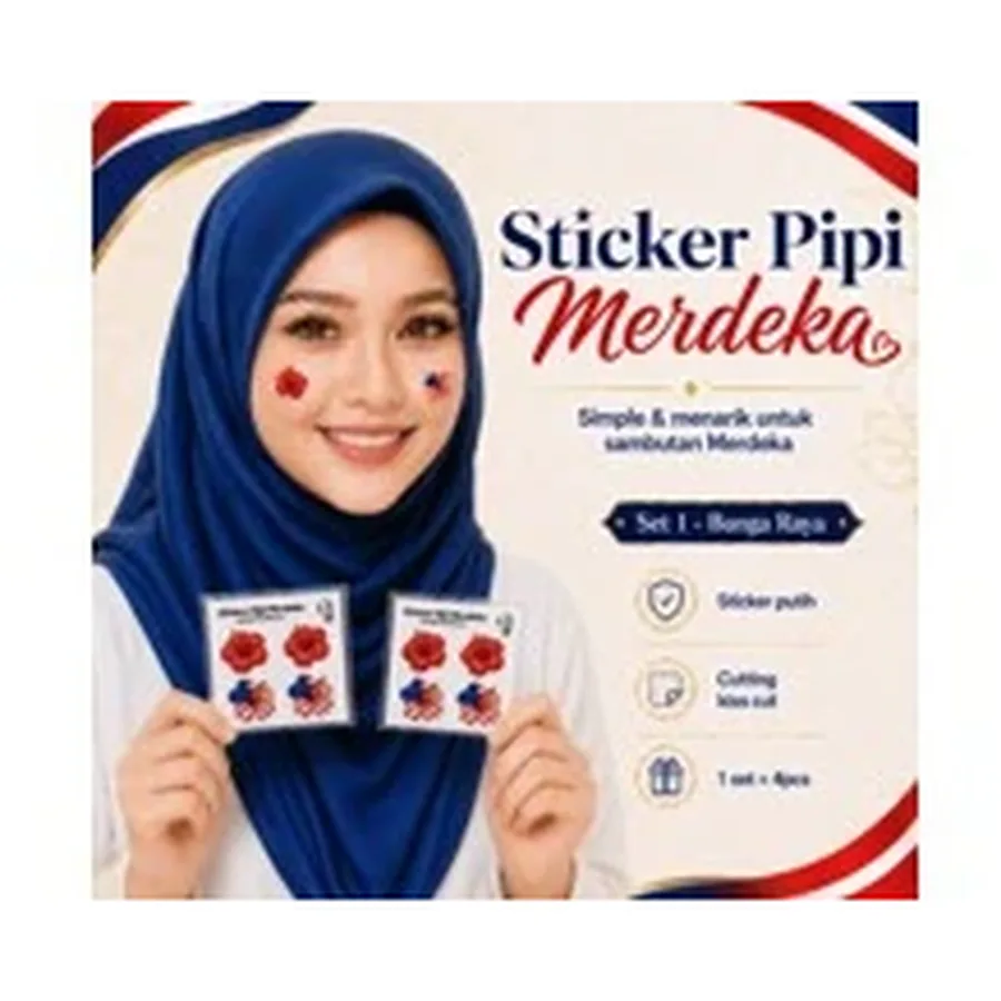 Sticker Pipi Merdeka