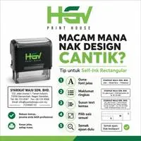 Self-Ink Rectangular