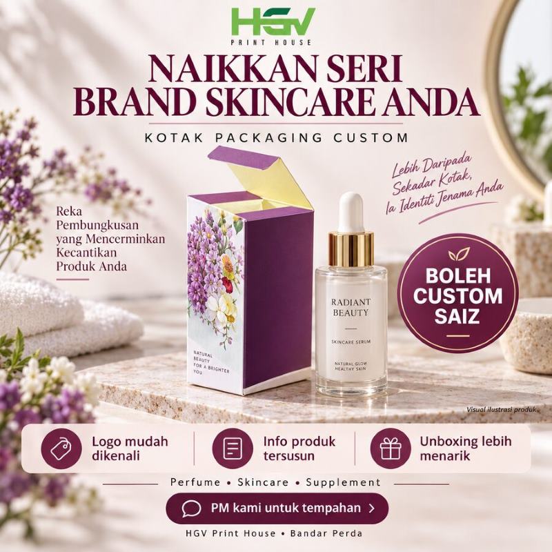 Kotak Perfume, Skincare & Supplement Custom - HGV Print House