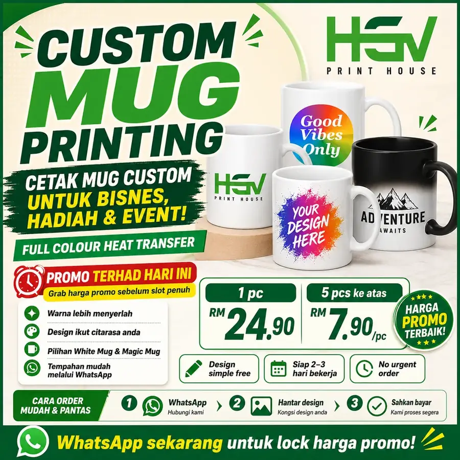 Custom Mug Printing HGV Print House